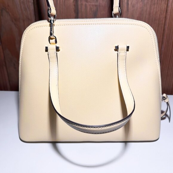 Kate Spade New York Dome Crossbody Satchel in Vanilla Cream - Picture 3 of 7
